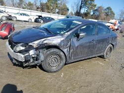 Salvage cars for sale at Hampton, VA auction: 2015 Honda Civic LX