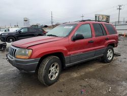 Salvage cars for sale at Chicago Heights, IL auction: 2001 Jeep Grand Cherokee Laredo