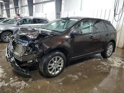 Salvage cars for sale at Ham Lake, MN auction: 2013 Ford Edge SEL