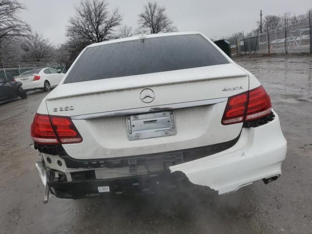 2016 Mercedes-Benz E 350 4matic