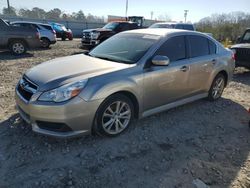 Salvage cars for sale at Montgomery, AL auction: 2014 Subaru Legacy 2.5I Premium