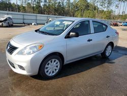 Salvage cars for sale at Harleyville, SC auction: 2012 Nissan Versa S