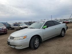 Salvage cars for sale at Des Moines, IA auction: 2002 Toyota Camry Solara SE