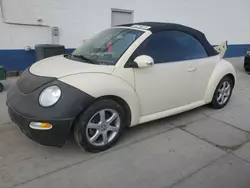 Salvage cars for sale at Farr West, UT auction: 2004 Volkswagen New Beetle GLS