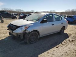 Salvage cars for sale at Kansas City, KS auction: 2015 Nissan Versa S