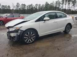 Salvage cars for sale at Harleyville, SC auction: 2014 Honda Civic EXL