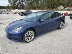 Salvage cars for sale at Fairburn, GA auction: 2022 Tesla Model 3