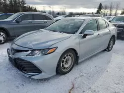 Salvage cars for sale at Bowmanville, ON auction: 2018 Toyota Camry L