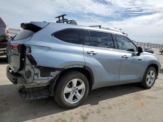 2021 Toyota Highlander Hybrid LE