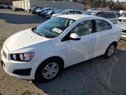 Salvage cars for sale at Exeter, RI auction: 2014 Chevrolet Sonic LT