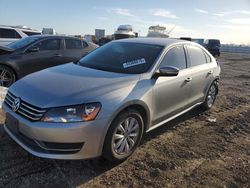 Volkswagen salvage cars for sale: 2013 Volkswagen Passat S