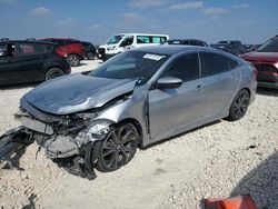 Salvage cars for sale at Temple, TX auction: 2020 Honda Civic Sport