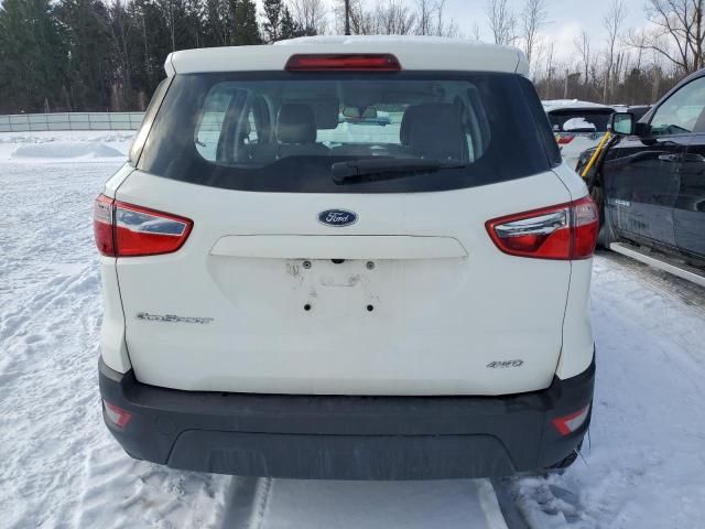 2018 Ford Ecosport S