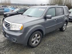 Salvage cars for sale at Arlington, WA auction: 2013 Honda Pilot EXL