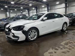 Chevrolet Malibu Hybrid salvage cars for sale: 2017 Chevrolet Malibu Hybrid