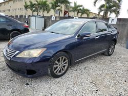 Vehiculos salvage en venta de Copart Opa Locka, FL: 2012 Lexus ES 350