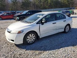 Salvage cars for sale at Gainesville, GA auction: 2010 Honda Civic VP