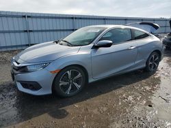 Salvage cars for sale at Fredericksburg, VA auction: 2018 Honda Civic Touring