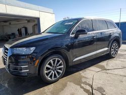 Salvage cars for sale at Anthony, TX auction: 2017 Audi Q7 Premium Plus