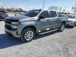 Salvage cars for sale at Riverview, FL auction: 2022 Chevrolet Silverado LTD C1500 Custom