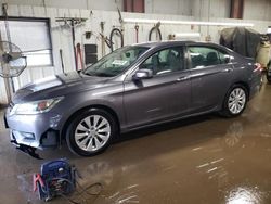 Salvage cars for sale at Elgin, IL auction: 2014 Honda Accord EXL