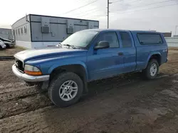 Salvage trucks for sale at Bismarck, ND auction: 2004 Dodge Dakota SLT