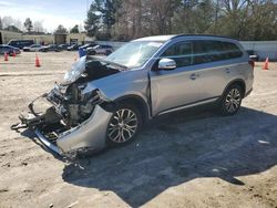 Salvage cars for sale at Knightdale, NC auction: 2016 Mitsubishi Outlander SE