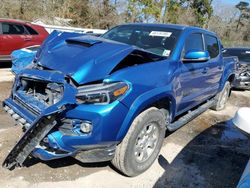 Salvage trucks for sale at Greenwell Springs, LA auction: 2017 Toyota Tacoma Double Cab