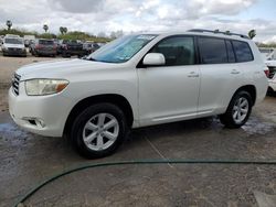 Salvage SUVs for sale at auction: 2010 Toyota Highlander SE