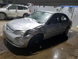 Honda salvage cars for sale: 2003 Honda Civic LX