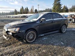 Salvage cars for sale at Graham, WA auction: 2016 Mitsubishi Lancer GT