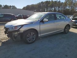 Salvage cars for sale at Seaford, DE auction: 2015 Honda Accord LX