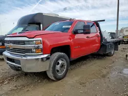 Salvage trucks for sale at Grand Prairie, TX auction: 2017 Chevrolet Silverado C3500