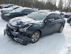 Chevrolet salvage cars for sale: 2015 Chevrolet Cruze LT