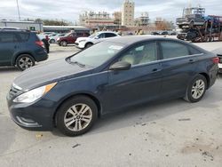 Salvage cars for sale at New Orleans, LA auction: 2012 Hyundai Sonata GLS