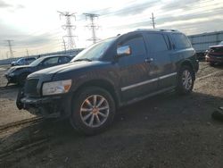 Salvage cars for sale at Elgin, IL auction: 2008 Infiniti QX56