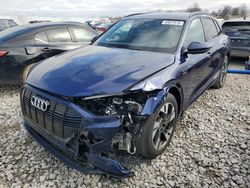 Audi salvage cars for sale: 2022 Audi E-TRON Premium