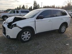 Mitsubishi salvage cars for sale: 2015 Mitsubishi Outlander ES