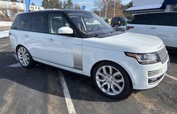 Vehiculos salvage en venta de Copart North Billerica, MA: 2016 Land Rover Range Rover Autobiography