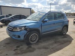 Volkswagen salvage cars for sale: 2017 Volkswagen Tiguan Wolfsburg