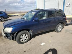 Salvage cars for sale at Albuquerque, NM auction: 2003 Toyota Highlander Limited