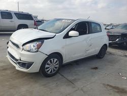 Carros salvage a la venta en subasta: 2019 Mitsubishi Mirage ES