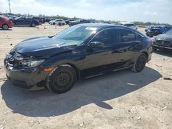 Honda salvage cars for sale: 2018 Honda Civic LX