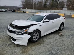 Salvage cars for sale at Concord, NC auction: 2017 KIA Optima LX