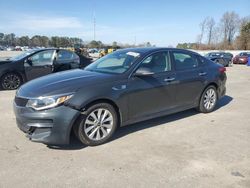 Salvage cars for sale at Dunn, NC auction: 2016 KIA Optima LX