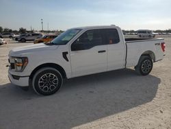 Salvage cars for sale at Arcadia, FL auction: 2023 Ford F150 Super Cab