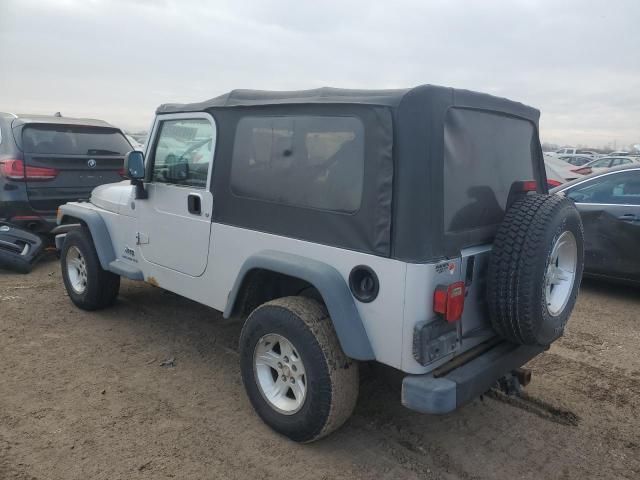 2004 Jeep Wrangler / TJ Sport