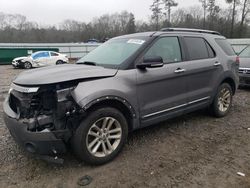 Salvage cars for sale at Augusta, GA auction: 2014 Ford Explorer XLT