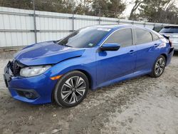 Salvage cars for sale at Hampton, VA auction: 2016 Honda Civic EX