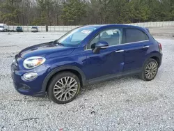 Salvage cars for sale at Gainesville, GA auction: 2018 Fiat 500X Lounge